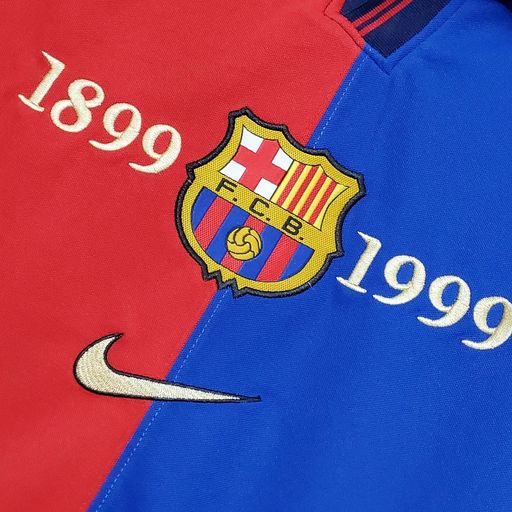 Retro FC Barcelona 1999 100th anniversary image 6