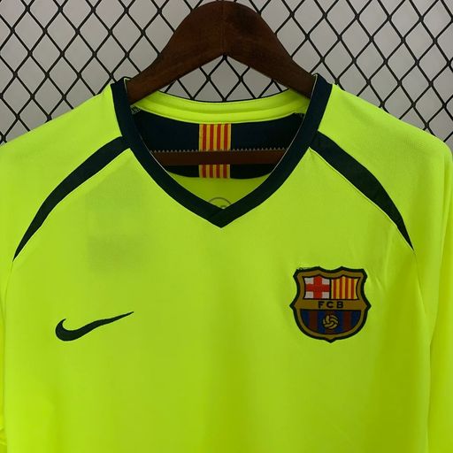 Retro FC Barcelona 2005-2006 away Long Sleeve image 3