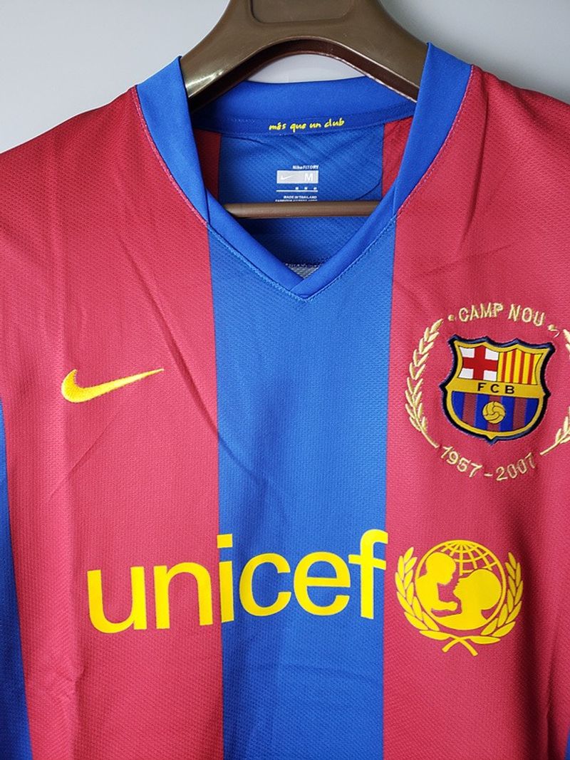 Retro FC Barcelona 2007-2008 home image 4