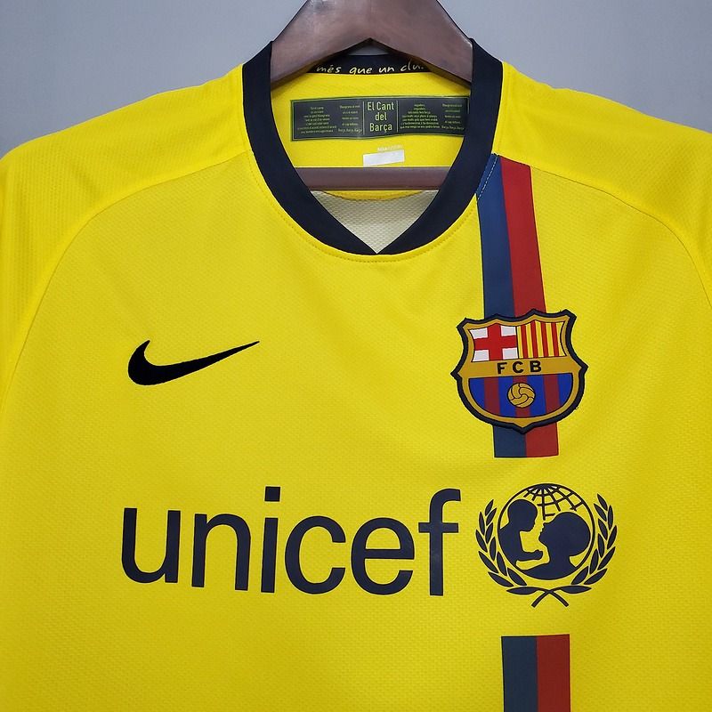 Retro FC Barcelona 2008-2009 away image 3