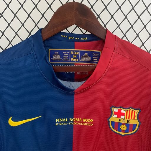Retro FC Barcelona 2008-2009 home Long Sleeve image 3
