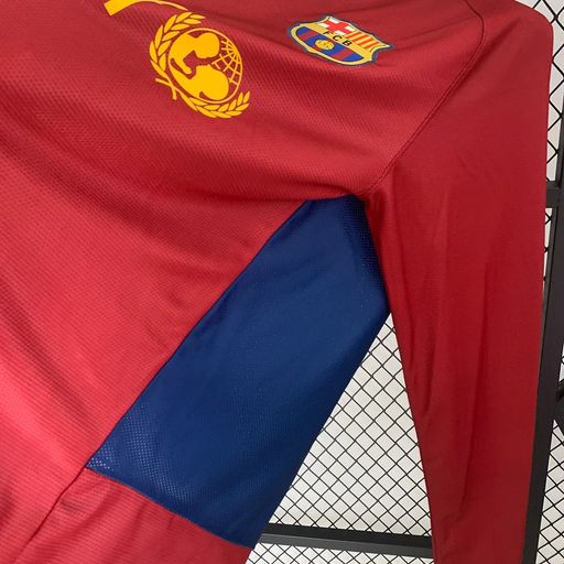 Retro FC Barcelona 2008-2009 home Long Sleeve image 5