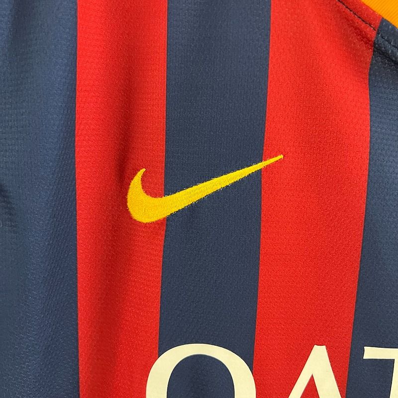 Retro FC Barcelona 2013-2014 home image 9