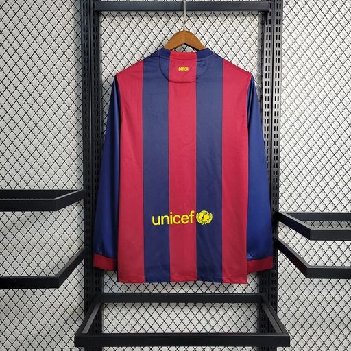 Retro FC Barcelona 2014-2015 home Long Sleeve image 2