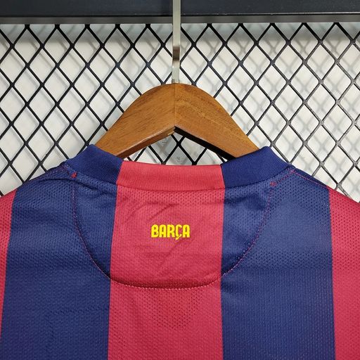 Retro FC Barcelona 2014-2015 home Long Sleeve image 5