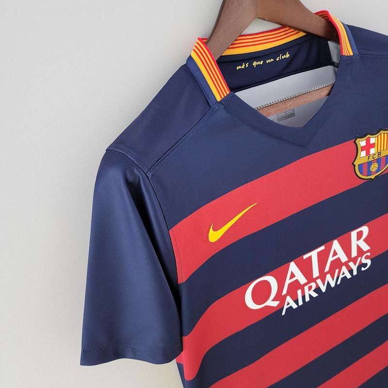 Retro FC Barcelona 2015-2016 home image 6