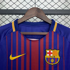 Retro FC Barcelona 2017-2018 home Long Sleeve image 3