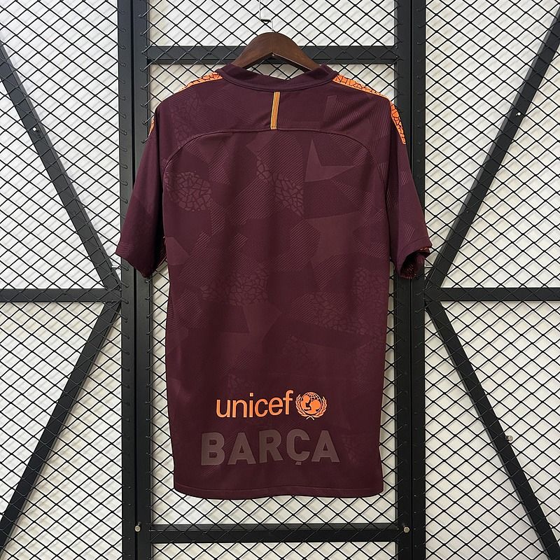 Retro FC Barcelona 2017-2018 second away image 2