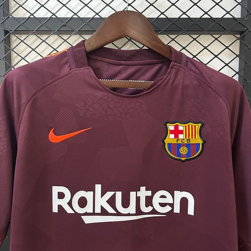 Retro FC Barcelona 2017-2018 second away image 3