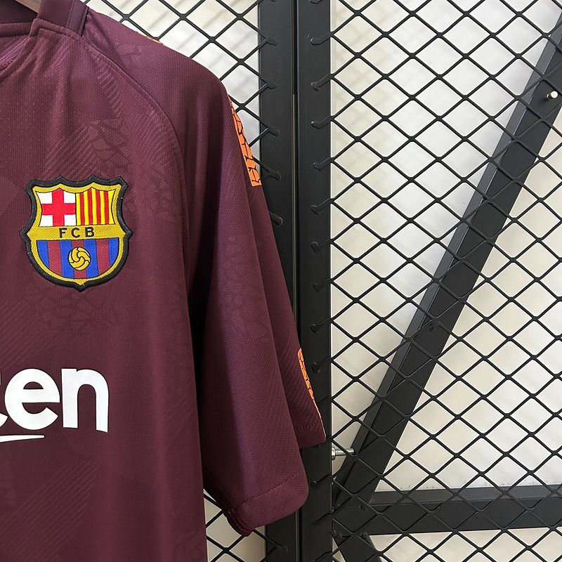Retro FC Barcelona 2017-2018 second away image 6