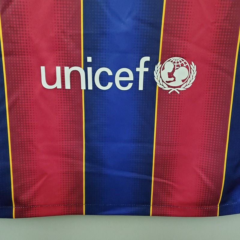 Retro FC Barcelona 2020-2021 home image 2
