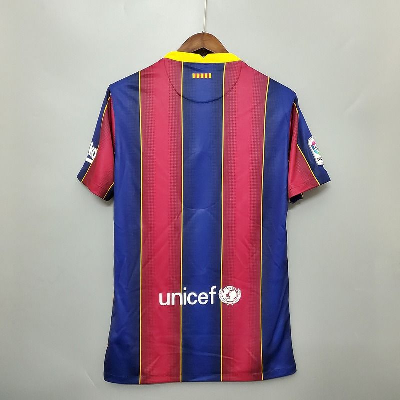 Retro FC Barcelona 2020-2021 home image 4