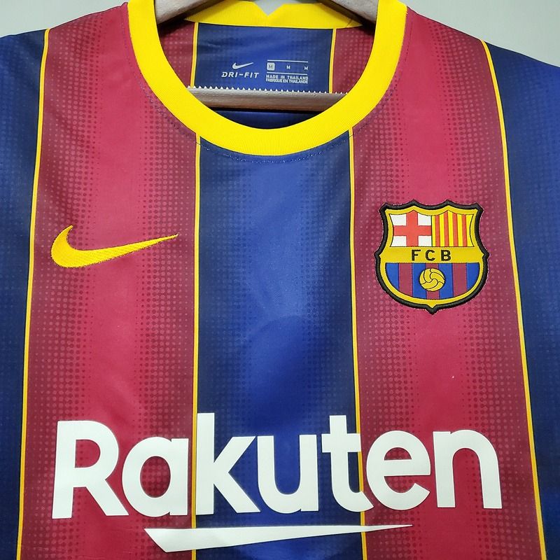 Retro FC Barcelona 2020-2021 home image 5