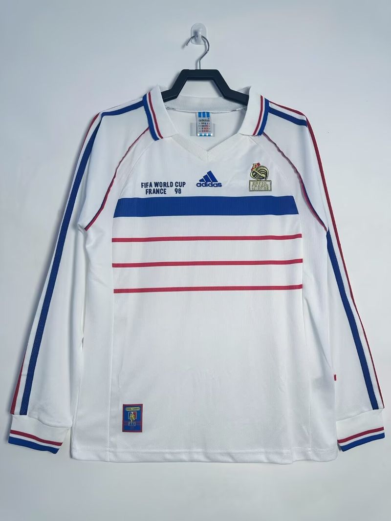 Retro France national 1998 away Long Sleeve