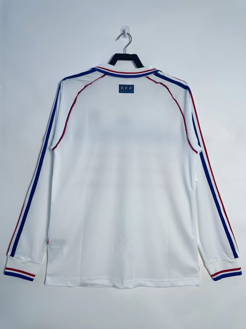 Retro France national 1998 away Long Sleeve image 2