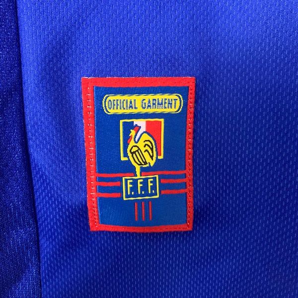 Retro France national 1998 home Long Sleeve image 7