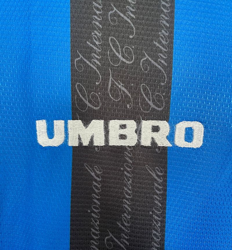 Retro Inter Milano 1997-1998 home Long Sleeve image 7