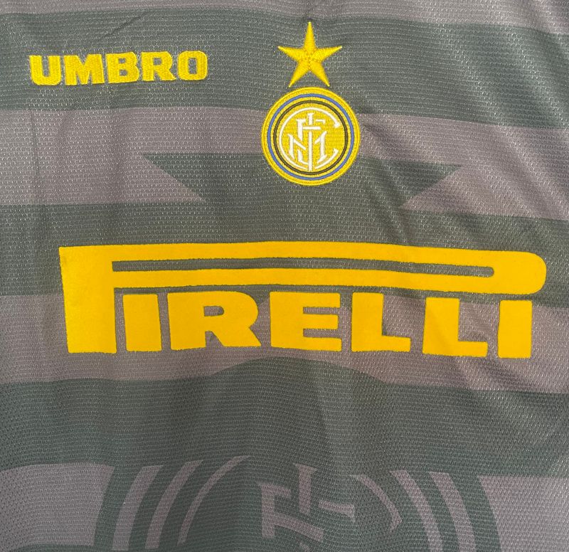 Retro Inter Milano 1997-1998 second away Long Sleeve image 6