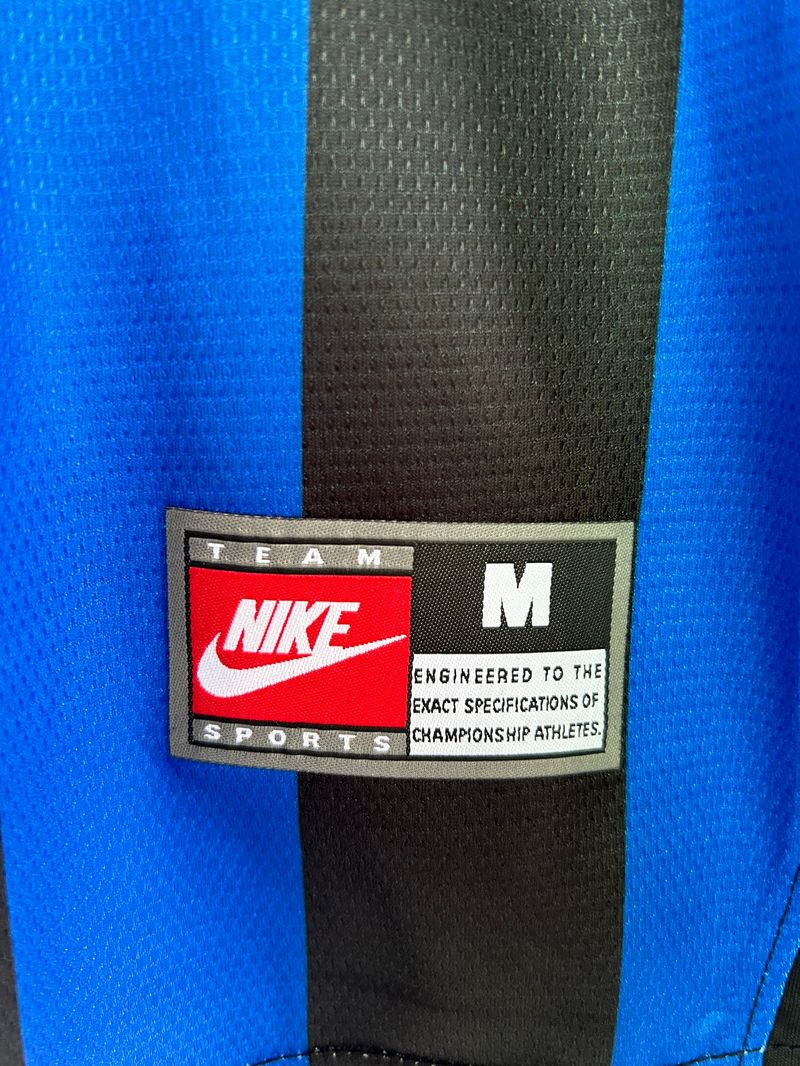 Retro Inter Milano 1998-1999 home Long Sleeve image 5