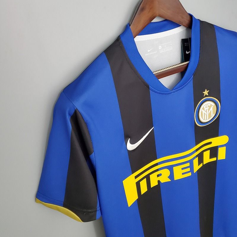 Retro Inter Milano 2008-2009 home UCL edition image 5