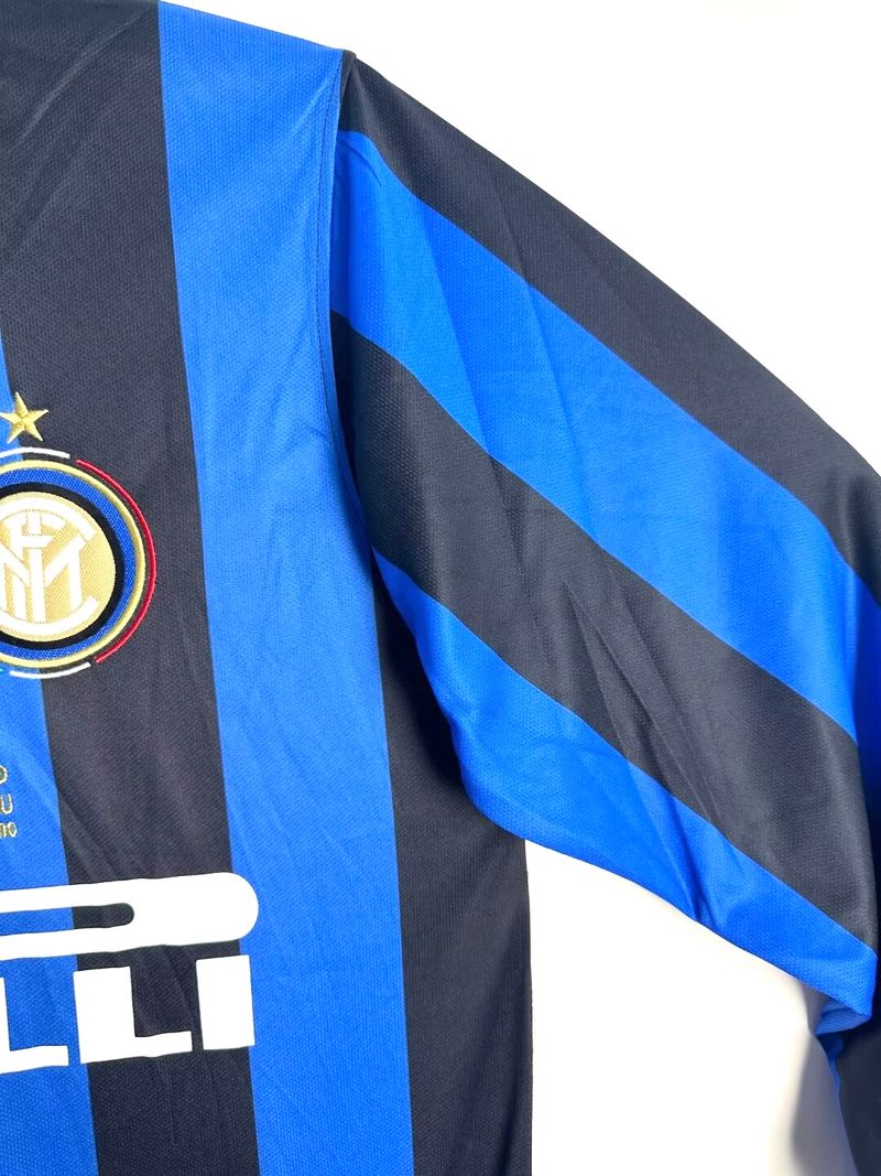 Retro Inter Milano 2010 home Long Sleeve image 5