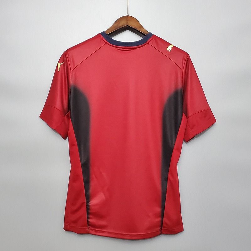 Retro Italy national 2006 red shirt image 2
