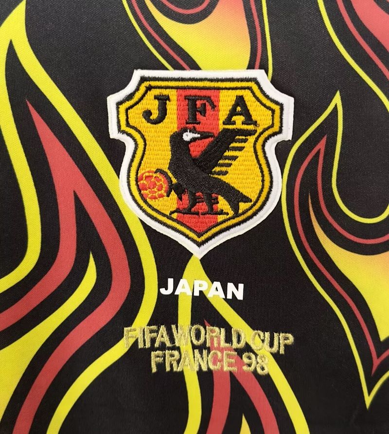 Retro Japan national 1998 Goalkeeper Long Sleeve image 2