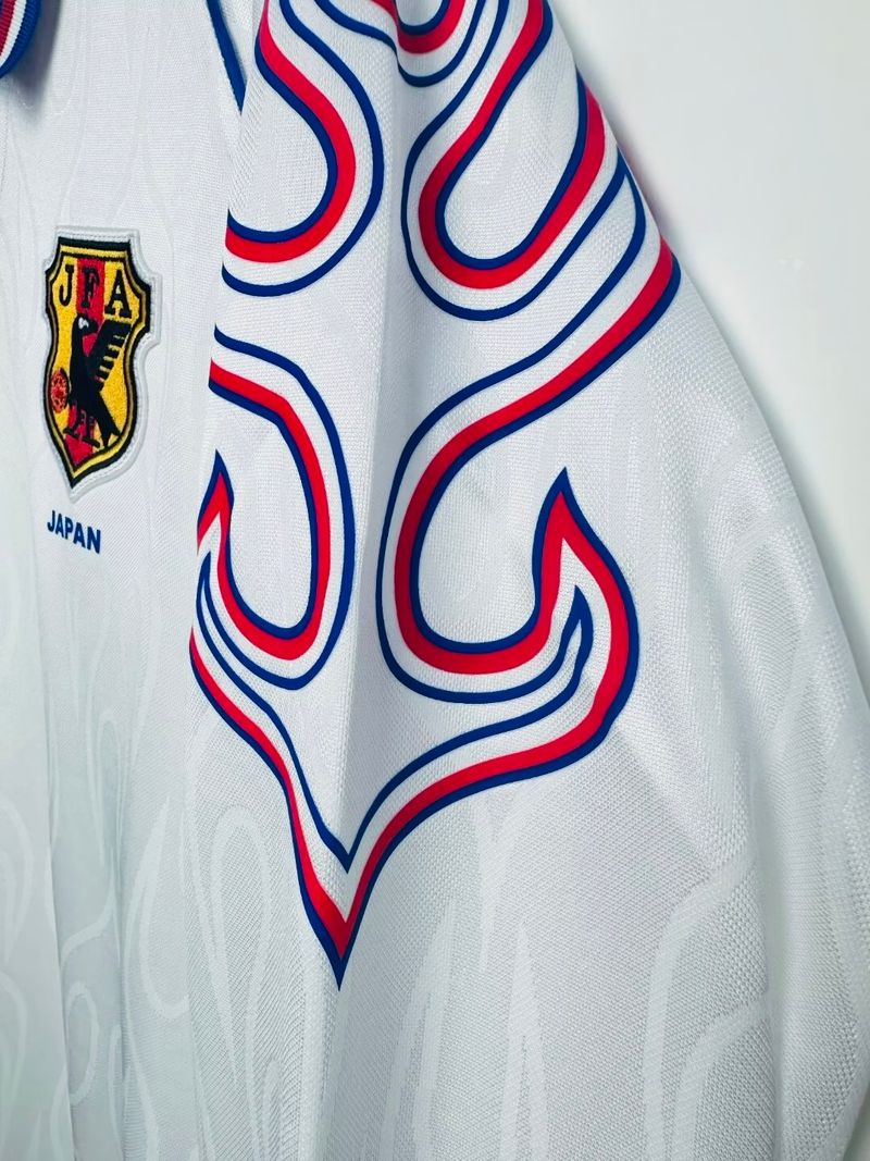 Retro Japan national 1998 away Long Sleeve image 3