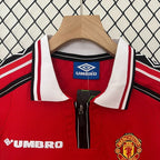 Retro Kids Manchester United 1998-1999 home image 3