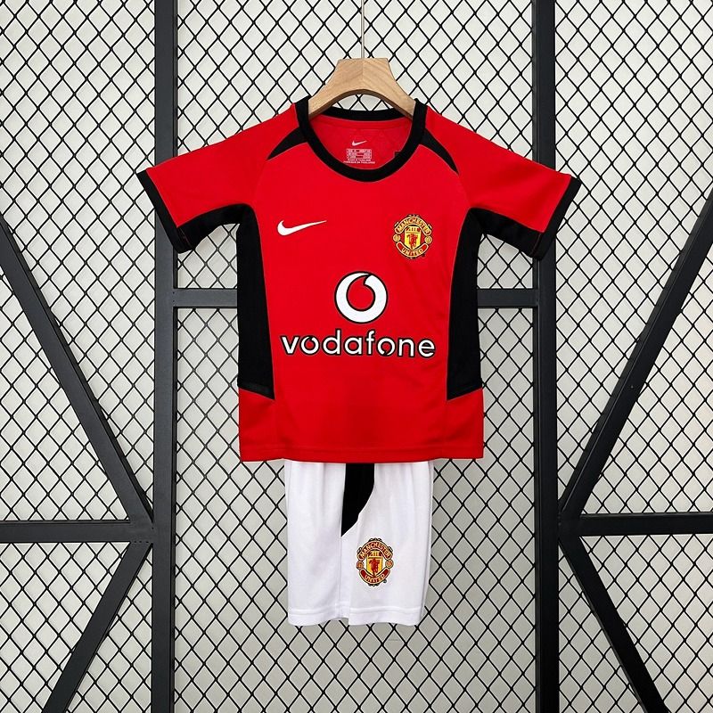 Retro Kids Manchester United 2002-2004 home