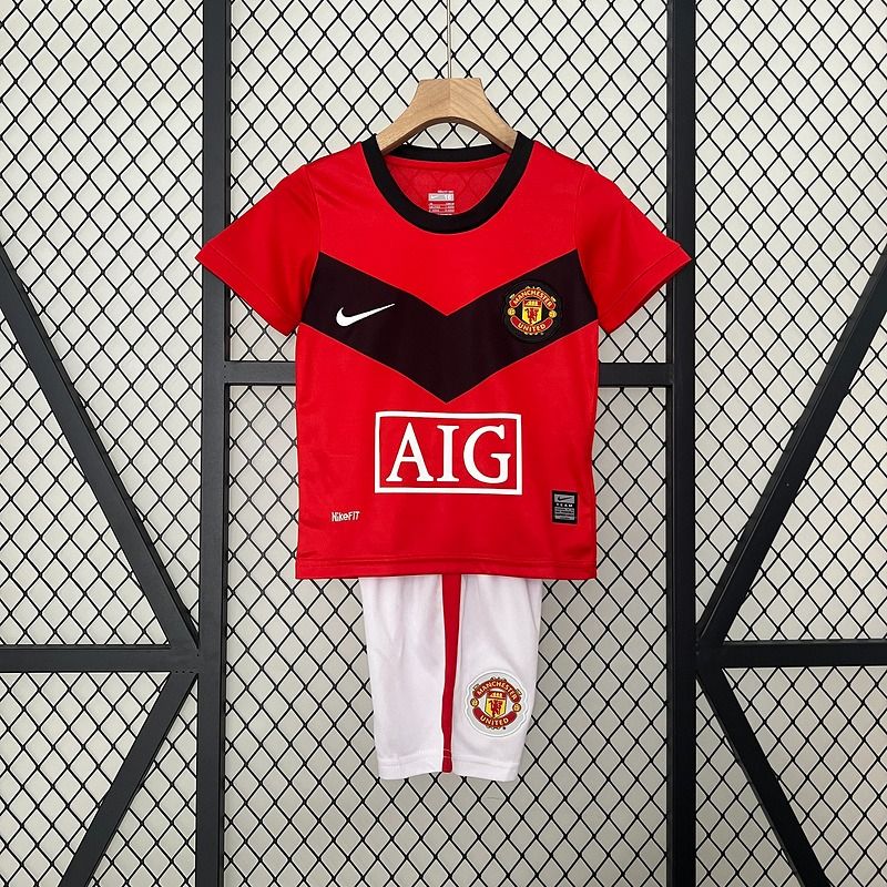 Retro Kids Manchester United 2009-2010 home