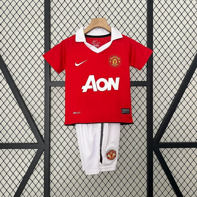 Retro Kids Manchester United 2010-2011 home
