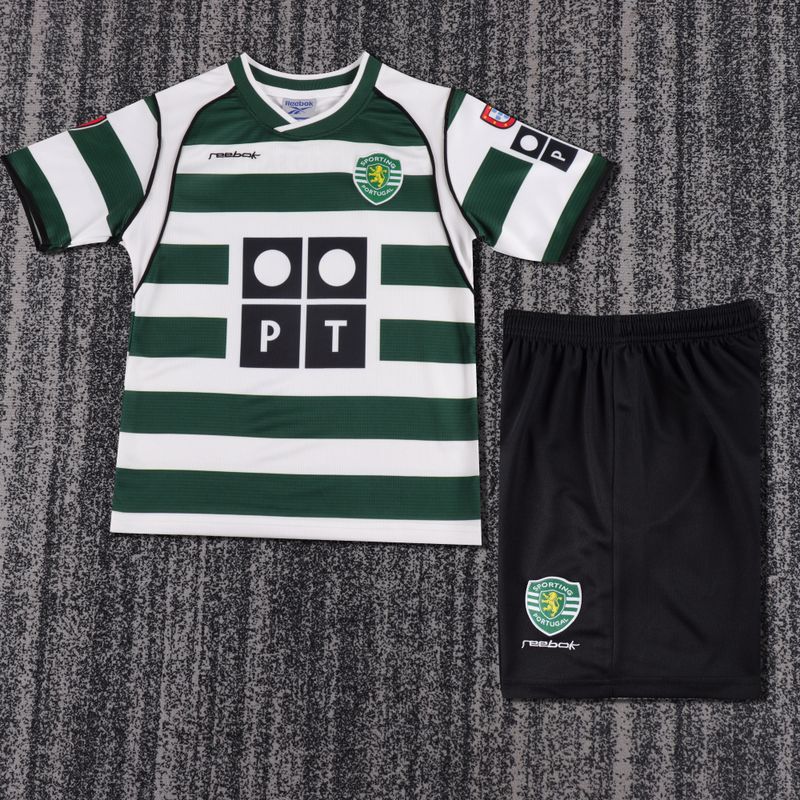 Retro Kids Sporting Lisbon 2001-2003 home