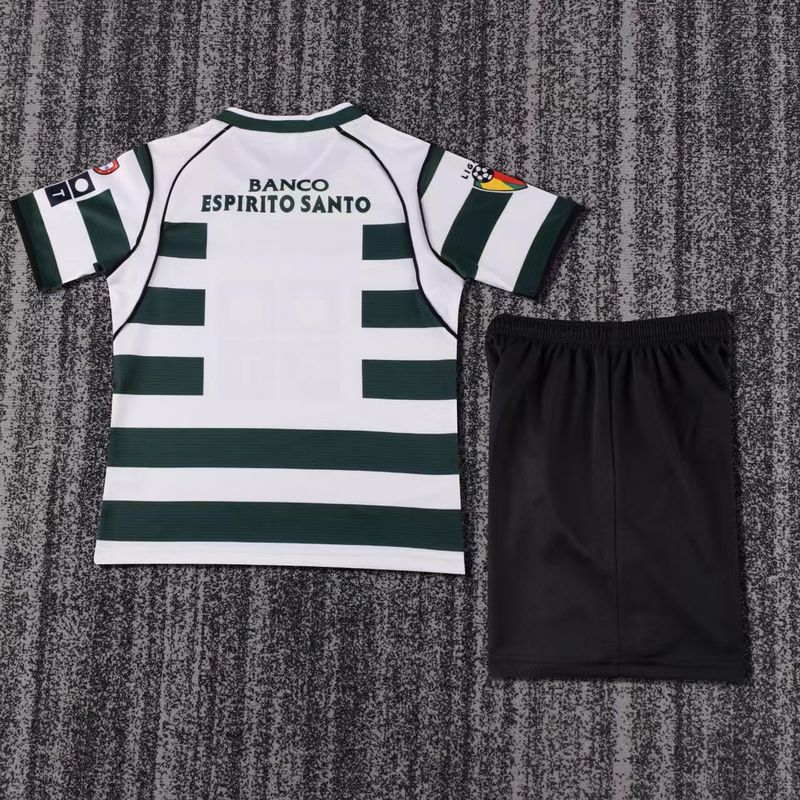 Retro Kids Sporting Lisbon 2001-2003 home image 2