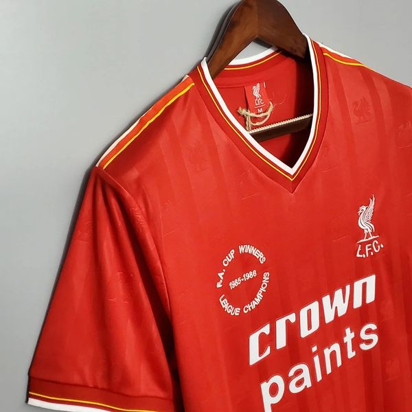 Retro Liverpool FC 1985-1986 home image 5