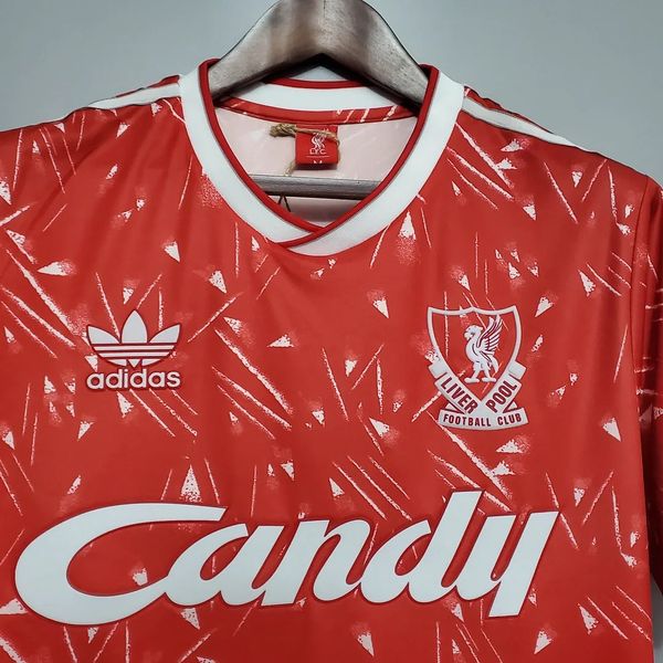 Retro Liverpool FC 1989-1991 home image 3
