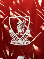 Retro Liverpool FC 1989-1991 home Long Sleeve image 7
