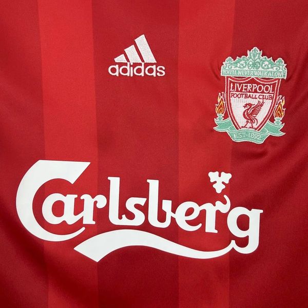 Retro Liverpool FC 2008-2009 home image 5