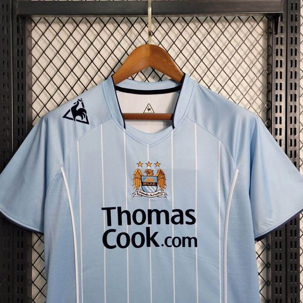 Retro Manchester City 2008-2009 home image 4