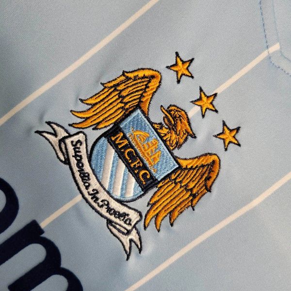 Retro Manchester City 2008-2009 home image 7