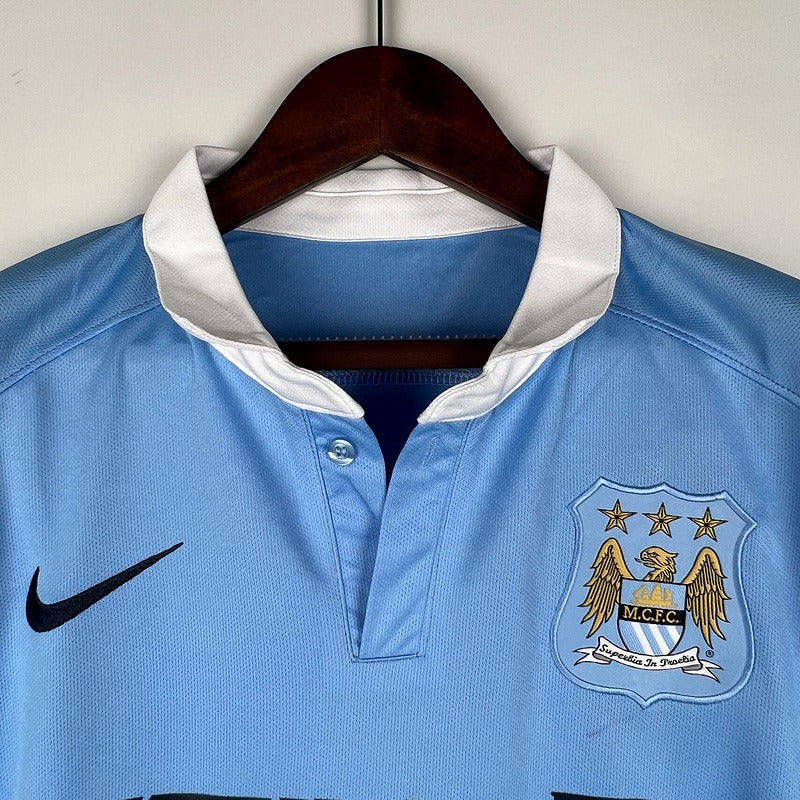 Retro Manchester City 2015-2016 home image 3