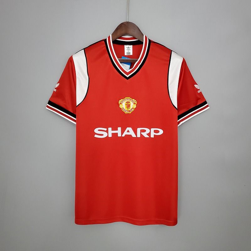 Retro Manchester United 1985-1986 home