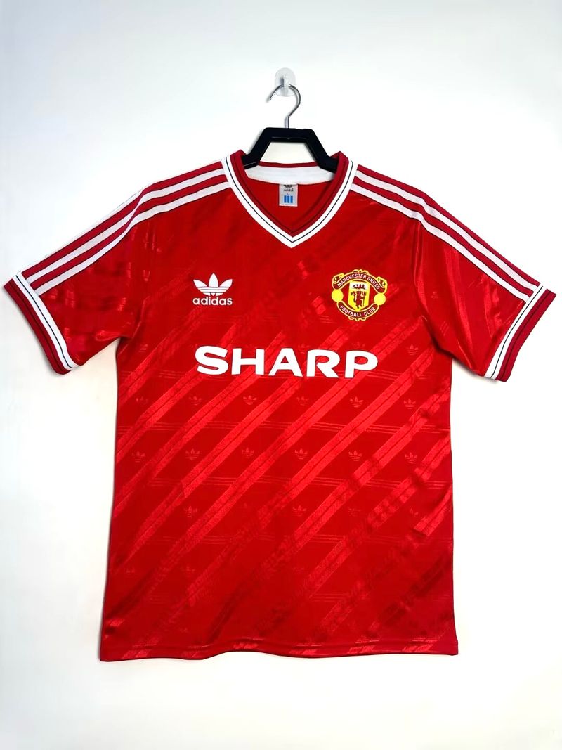 Retro Manchester United 1986-1988 home