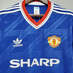 Retro Manchester United 1986-1988 second away image 3