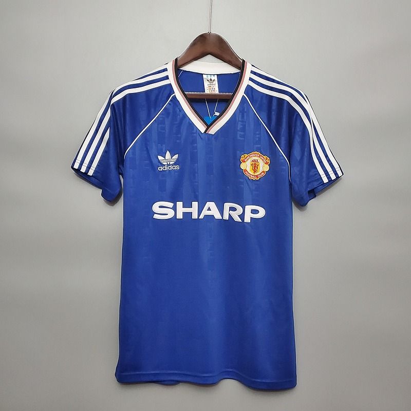 Retro Manchester United 1988-1990 second away