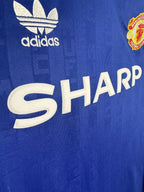 Retro Manchester United 1988-1990 second away Long Sleeve image 5