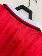 Retro Manchester United 1992-1994 home Long Sleeve image 4