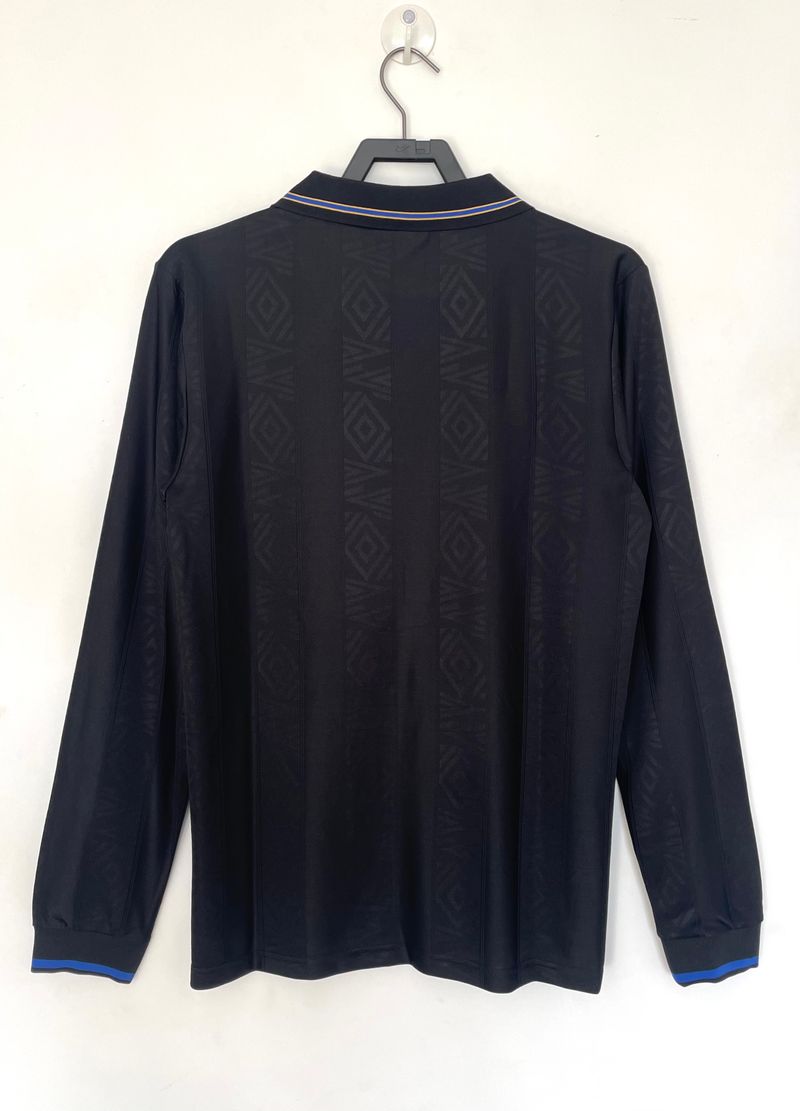 Retro Manchester United 1993-1994 away Long Sleeve image 2