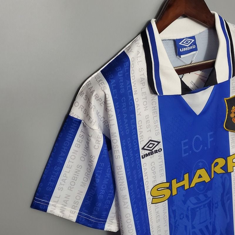 Retro Manchester United 1994-1996 second away image 5