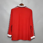 Retro Manchester United 1998-1999 home Long Sleeve image 2